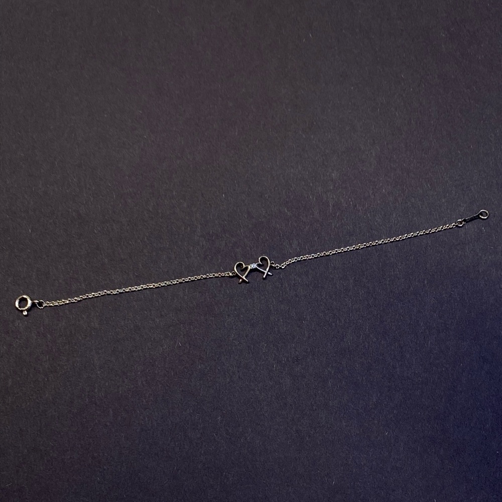 Tiffany Paloma Picasso Double Loving Heart Bracelet